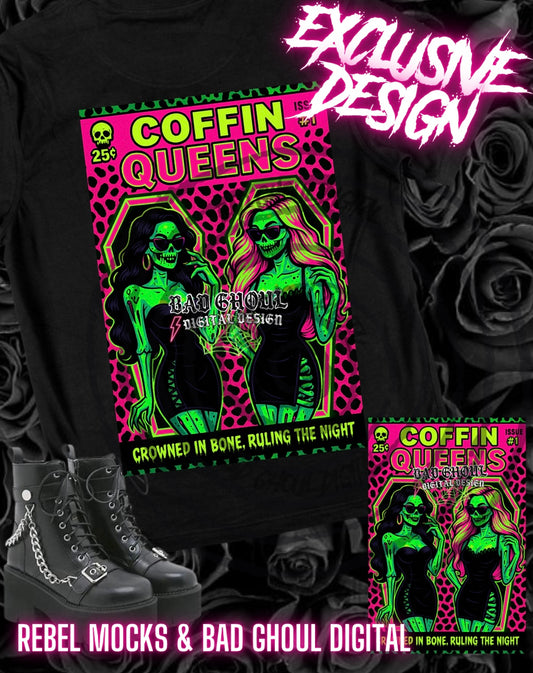 Exclusive Coffin Queens PNG DOWNLOAD