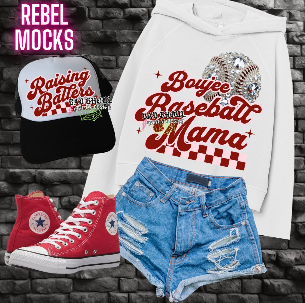 Boujee Mama Sports Bundle PNG Download