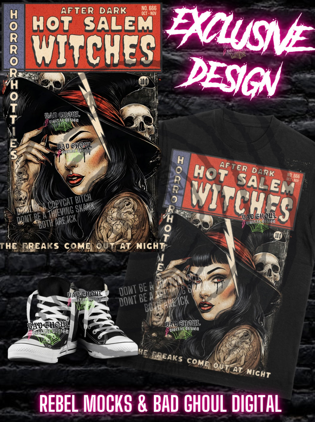 EXCLUSIVE Hot Salem Witches PNG Download