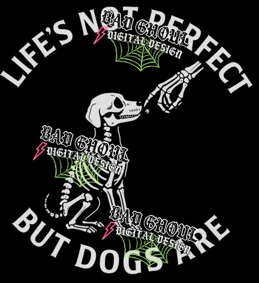 Dogs Are PNG DOWNLOAD BLACK FAB ONLY