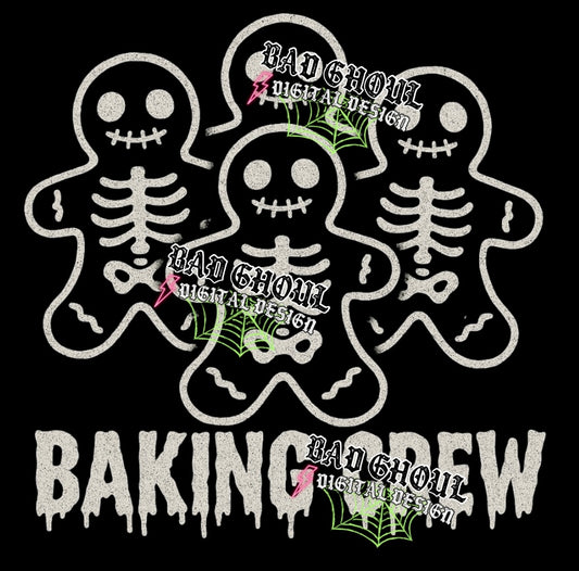 baking Crew PNG DOWNLOAD Black Fab Only