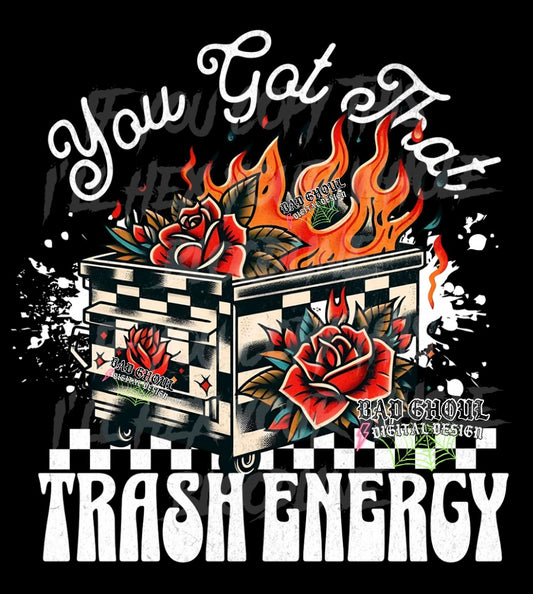 Trash Energy PNG Download