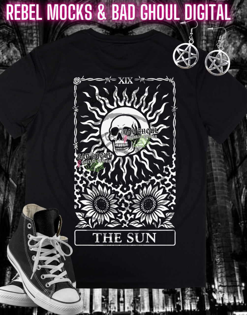 Tarot Bundle PNG DOWNLOAD black Fab Only