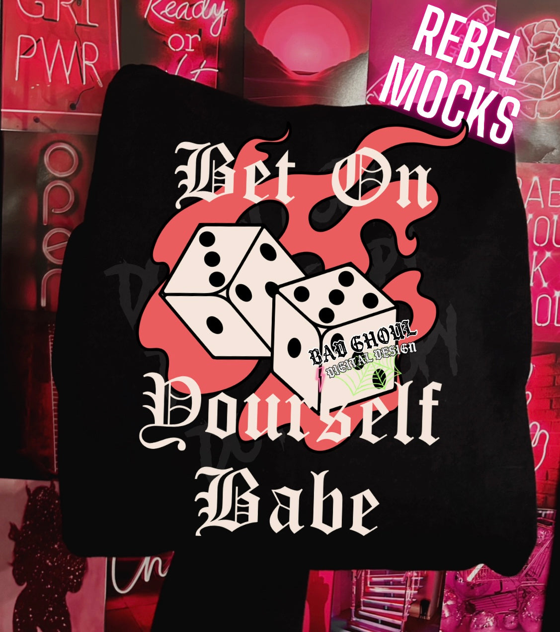 Bet On Yourself Babe PNG Download