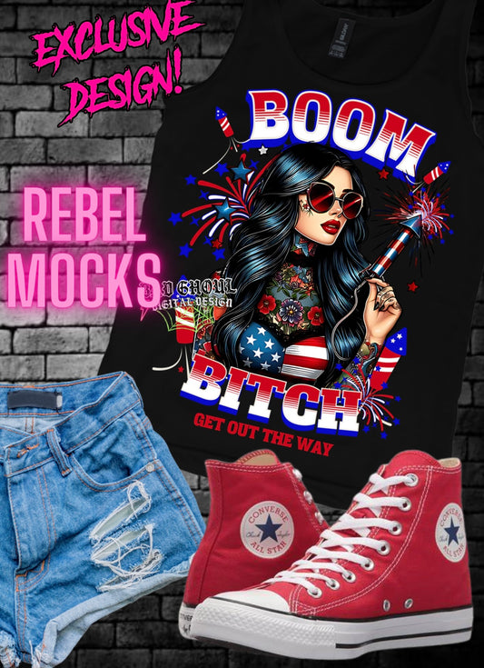EXCLUSIVE Boom Bitch PNG Download