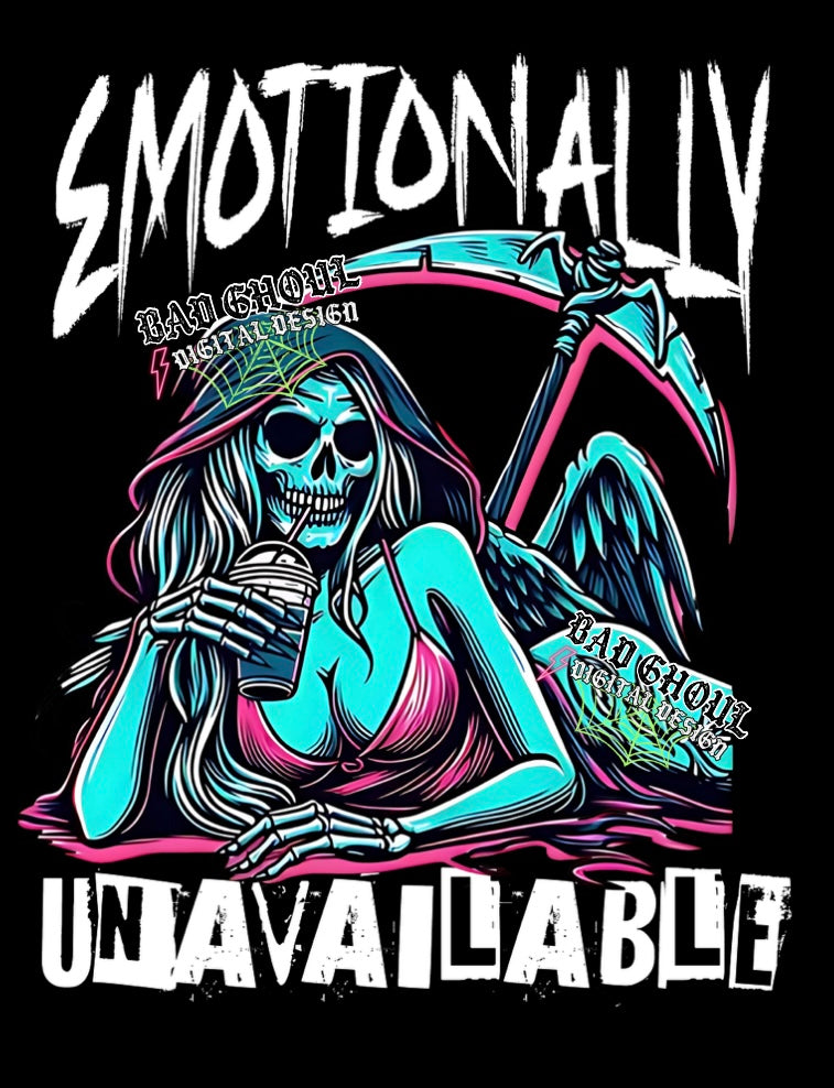 Emotionally Unavailable PNG Download