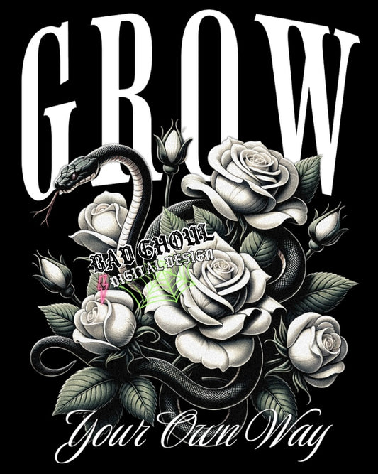 Grow Your Own Way PNG Download