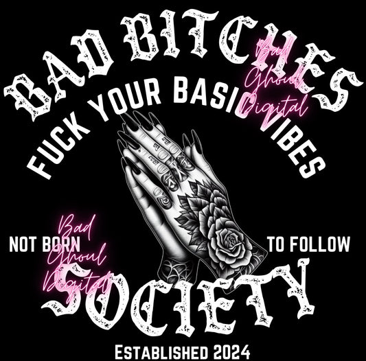 Bad Bitches Society PNG Download and Pocket 2 Files