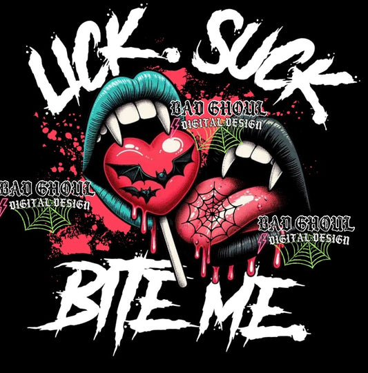 Exclusive Lick Suck Bite Me PNG Download