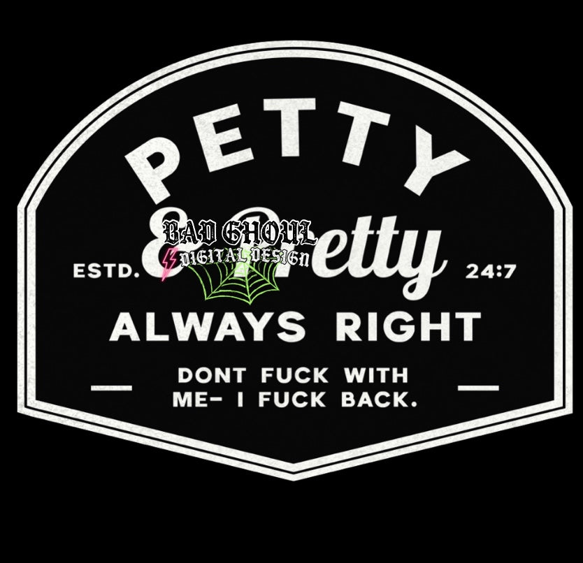 Pretty & Petty PNG Download