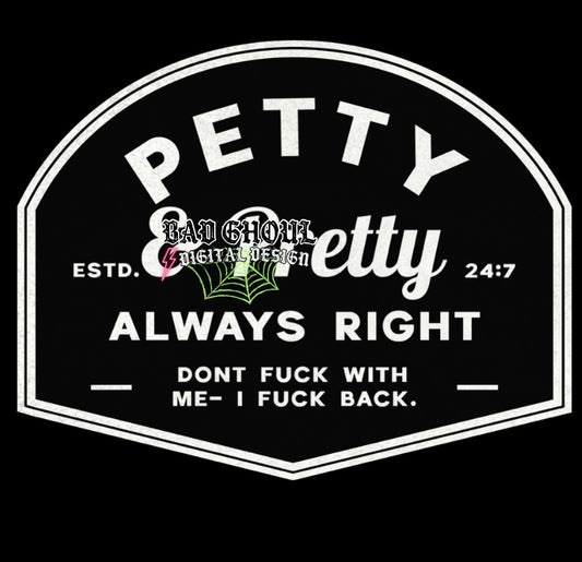 Pretty & Petty PNG Download