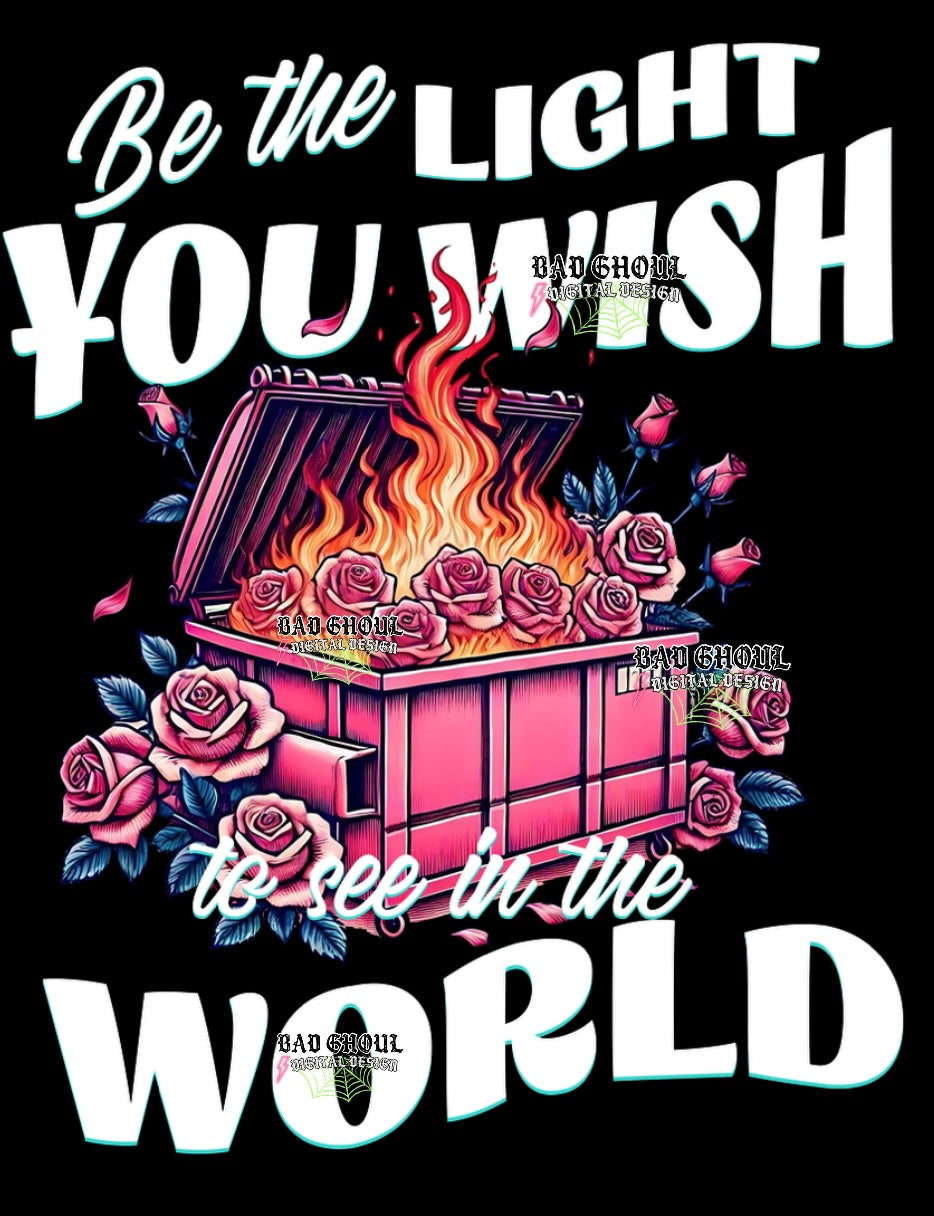 Be The Light PNG Download
