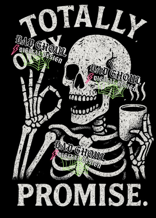 Totally Okay PNG DOWNLOAD Black Fab Only