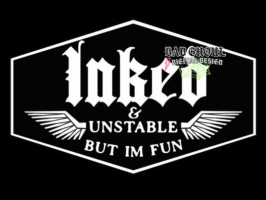 Inked & Unstable PNG Download
