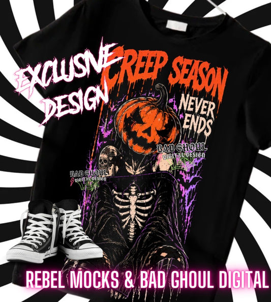 EXCLUSIVE | Creep Season| PNG DOWNLOAD| Black Fabric