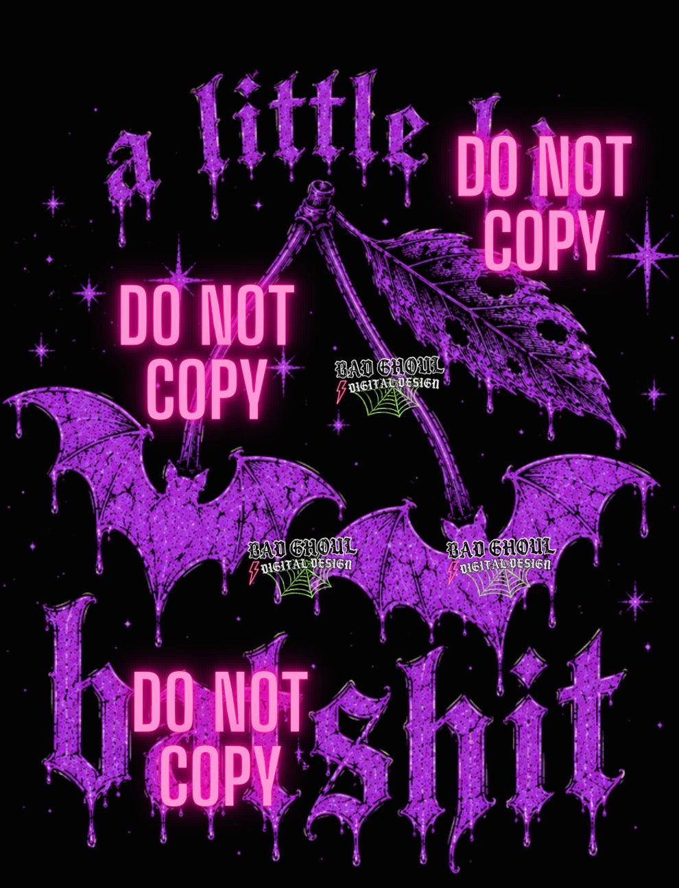 Batshit PNG DOWNLOAD| Black Fabric 3 Files