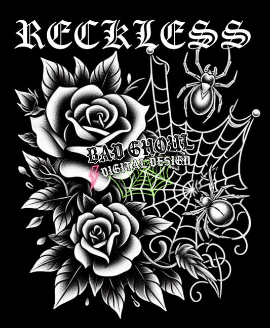 Reckless PNG Download Black Fabric Only