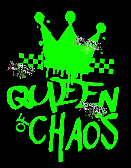 Queen of Chaos PNG Digital Download