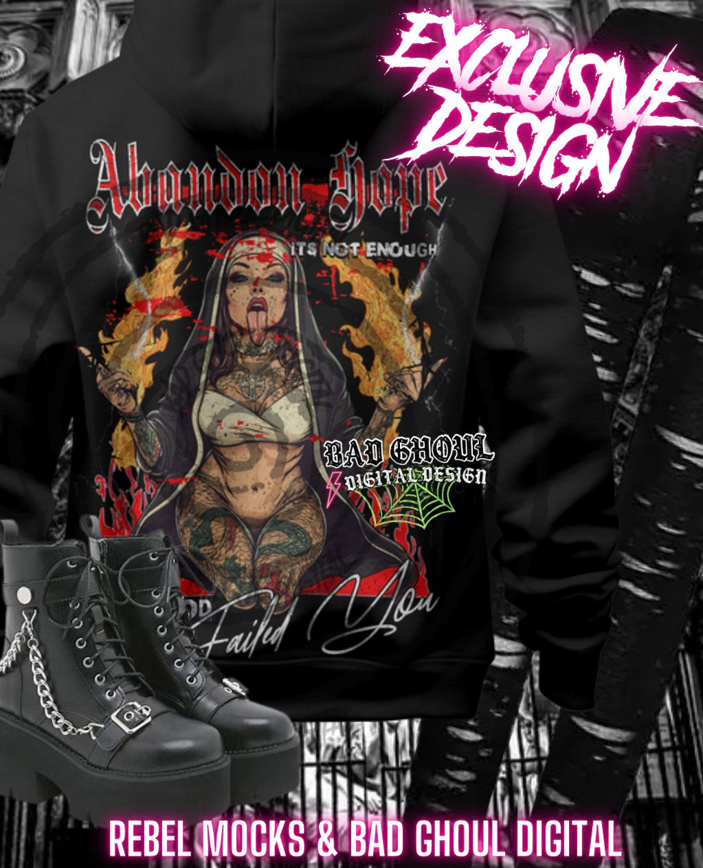 Exclusive Abandon Hope PNG DOWNLOAD