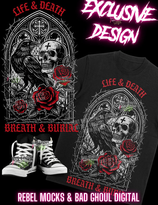 EXCLUSIVE Life and Death Black Only PNG Download