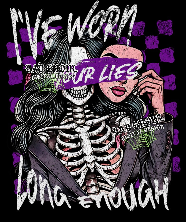 Exclusive Ive Worn Your Lies PNG Download