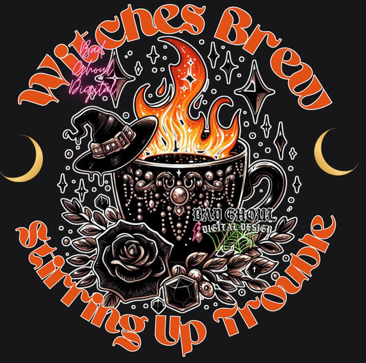 Witches Brew PNG Digital Download