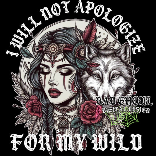 I will Not Apologize PNG Download