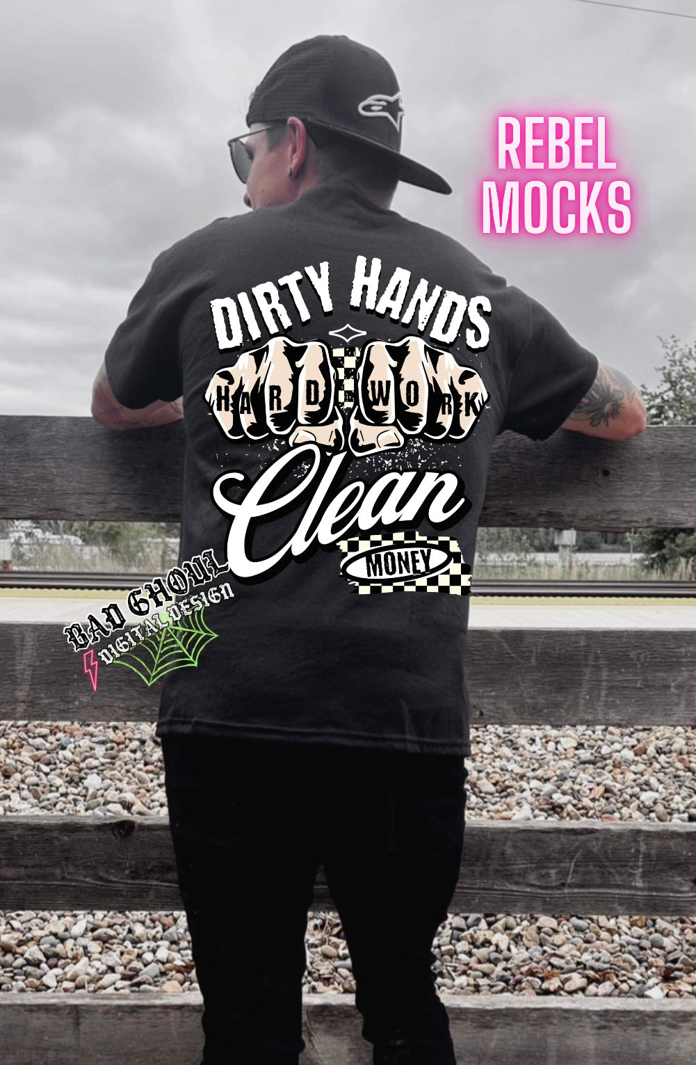 Dirty Hands Clean Money PNG Download