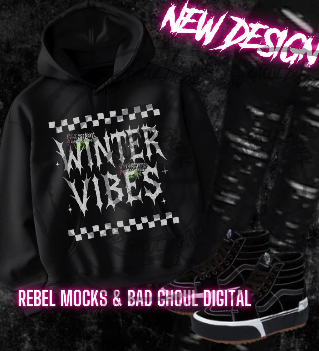 Winter Bundle PNG DOWNLOAD Black Fab Only