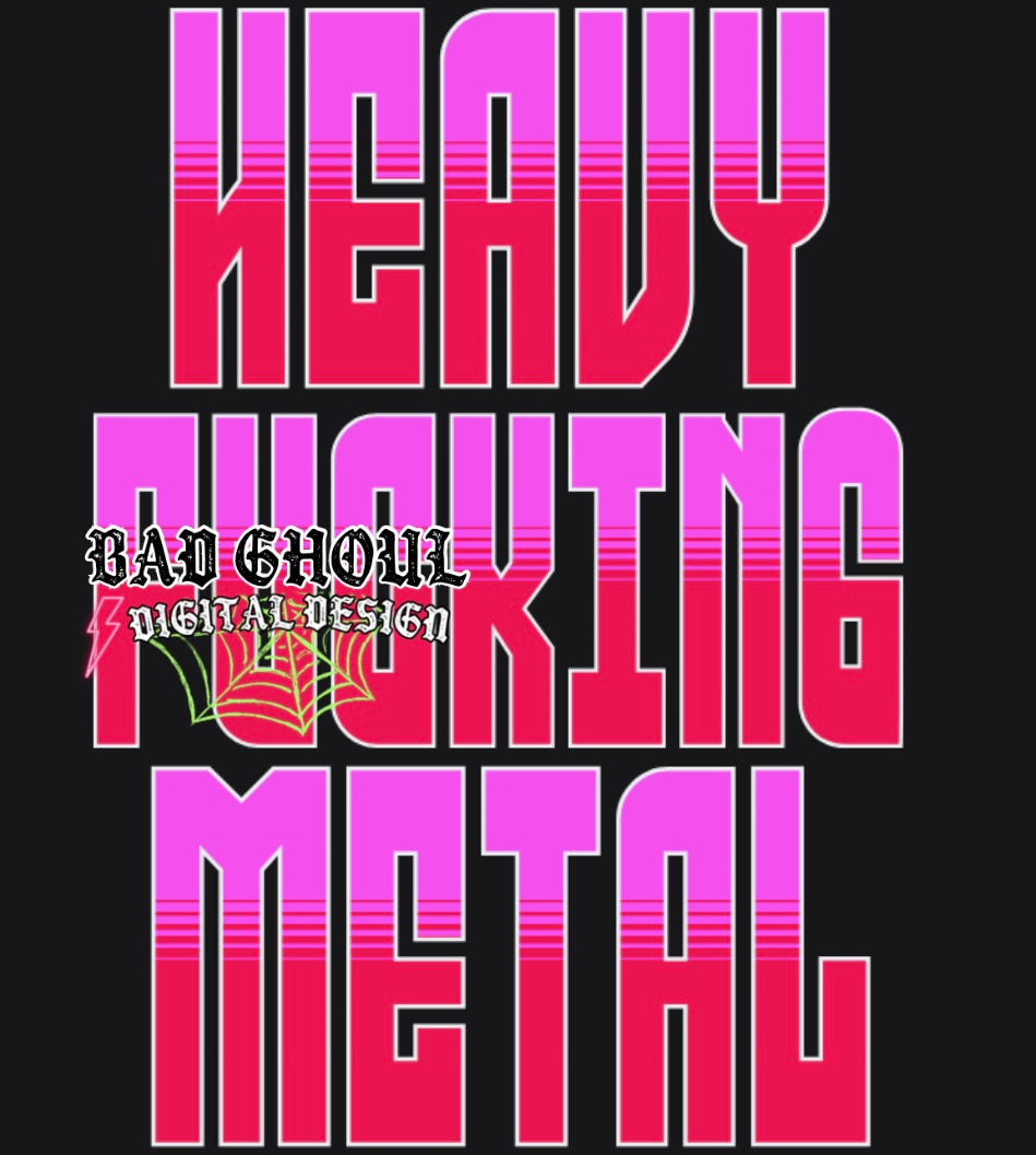 Heavy Fucking Metal PNG Download