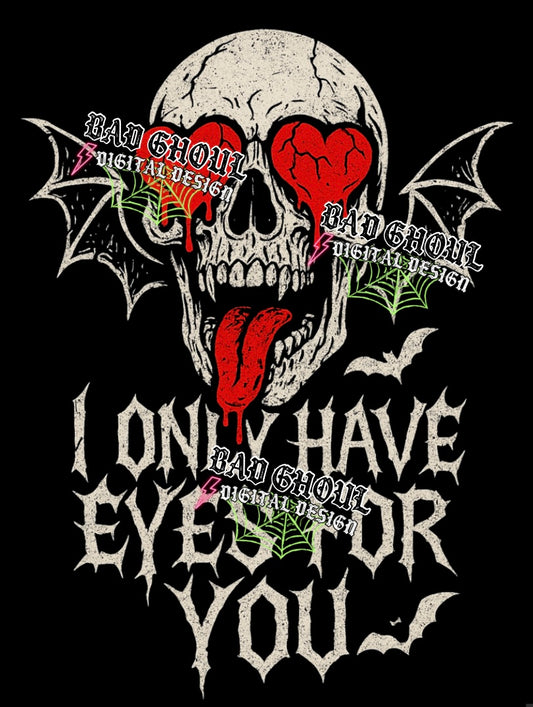 I Only Have Eyes PNG DOWNLOAD Black Fab Only