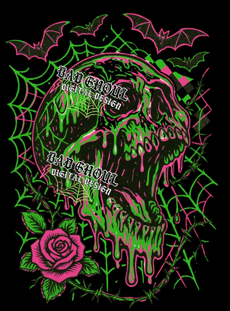 Screaming Into The Void- BLACK Fabric Only PNG Download