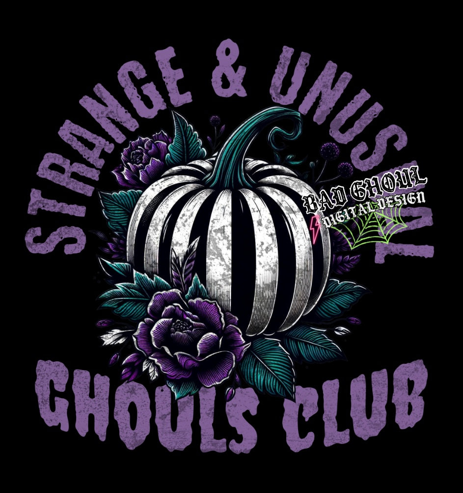 Strange Ghouls Club PNG Download