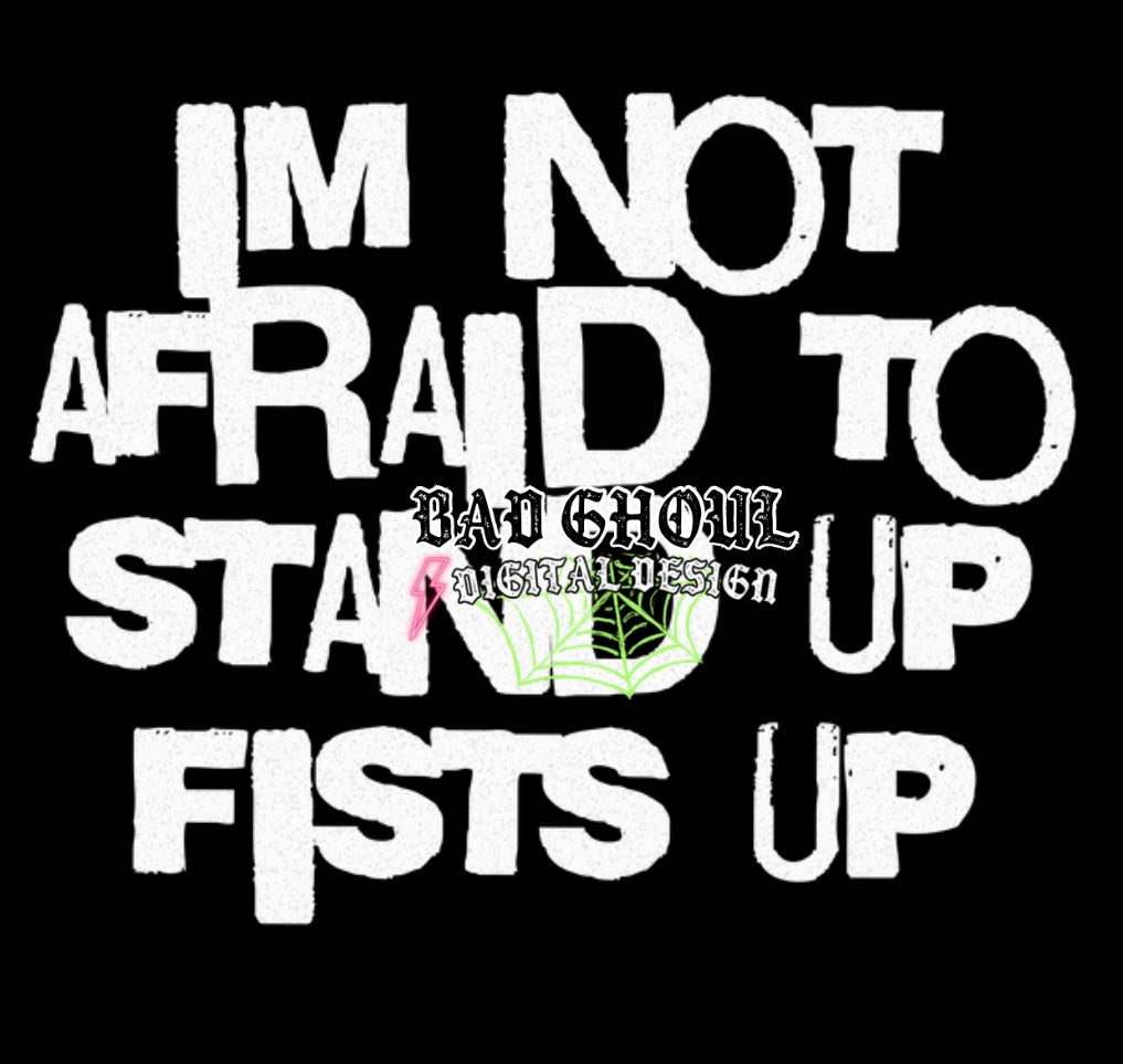 Im Not Afraid PNG Download