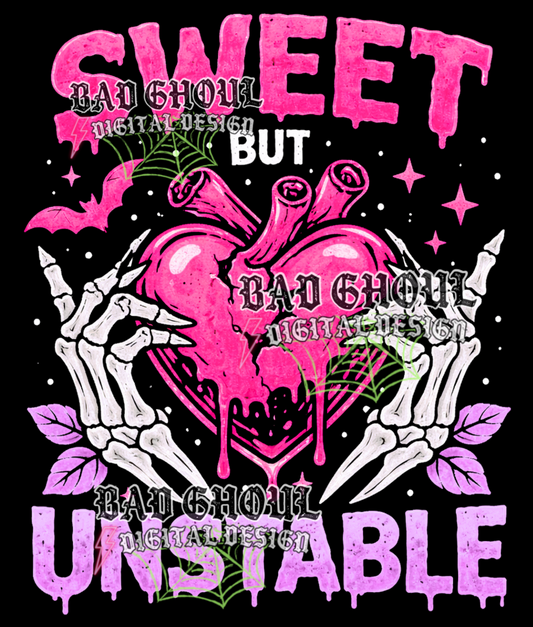 Sweet but unstable | PNG DOWNLOAD BLACK FAB ONLY