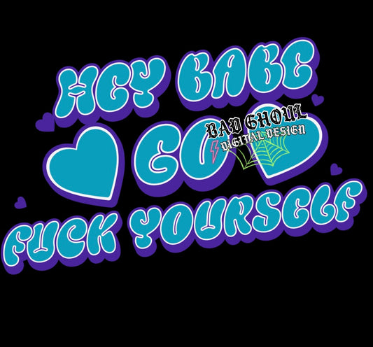 Hey Babe PNG Download