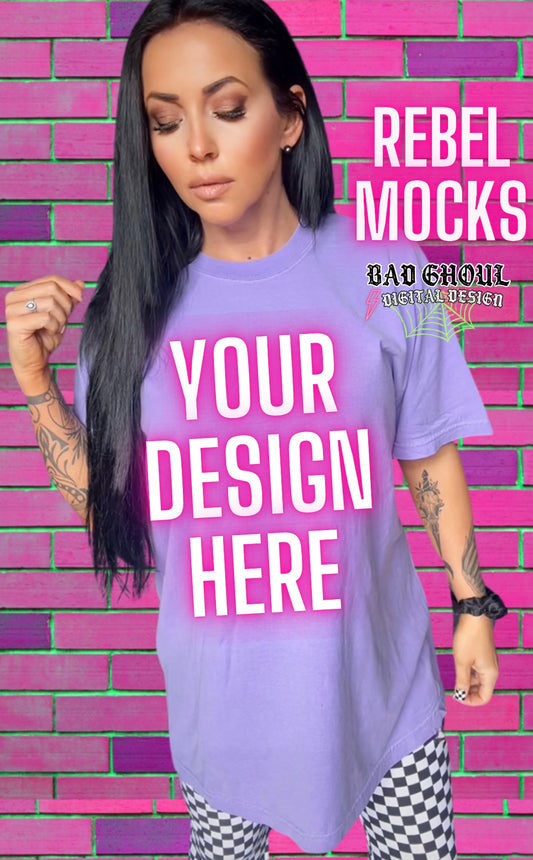 CC Violet IRL Model Mock VIBIN