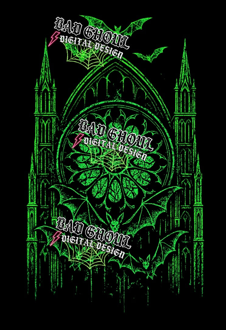 Neon Cathedral PNG DOWNLOAD BLACK FAB ONLY