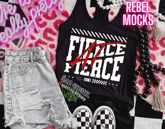 Fierce AF PNG Download