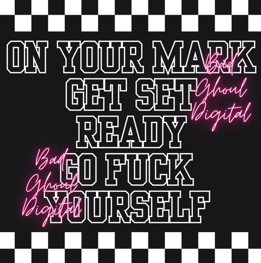 On Your Mark Get Set PNG Download pocket and back 2 files