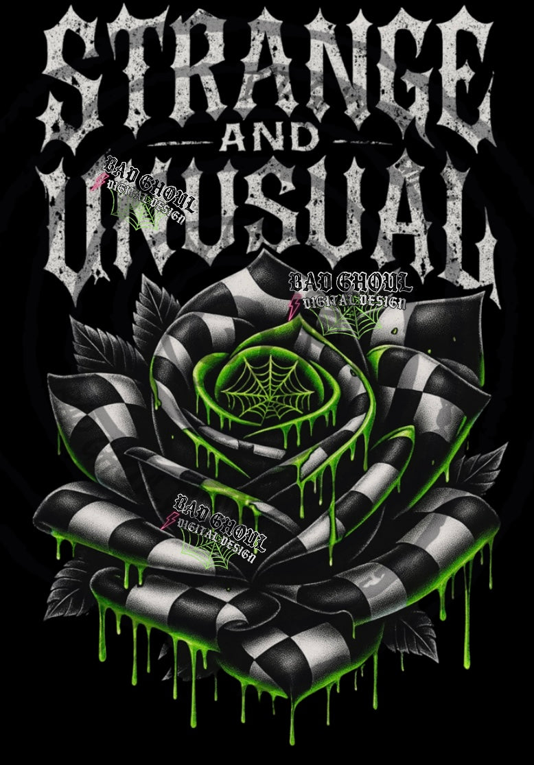 Strange & Unusual PNG DOWNLOAD black Fab Only