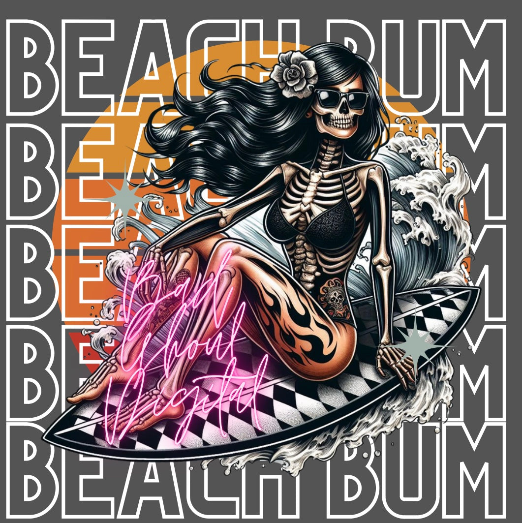 Beach Bum PNG Download