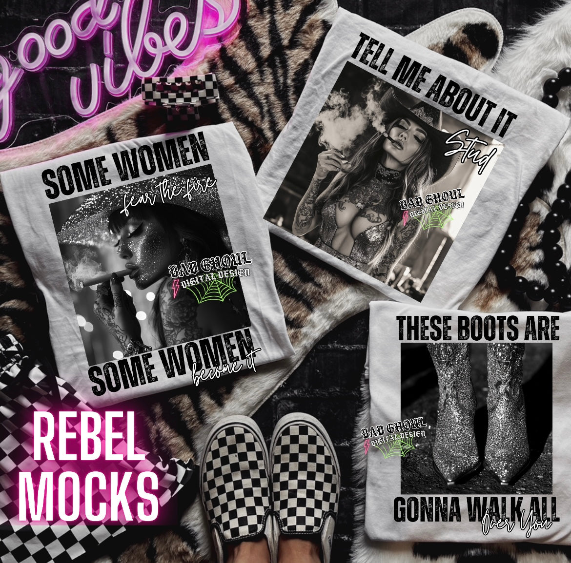 Black & White Bundle PNG Download