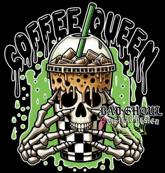 Coffee Queen PNG Download