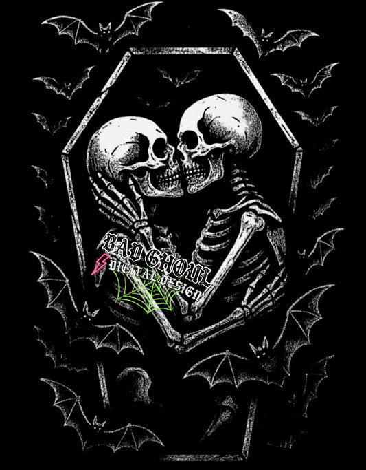 Lovers - BLACK Fabric Only PNG Download