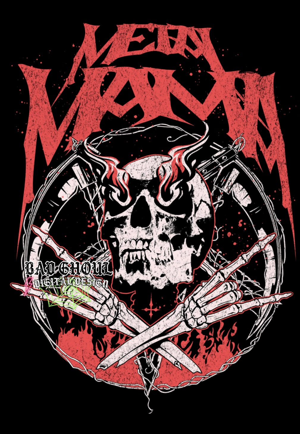 Metal Mama PNG Download