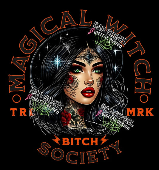Magical Witch Bitch PNG Download