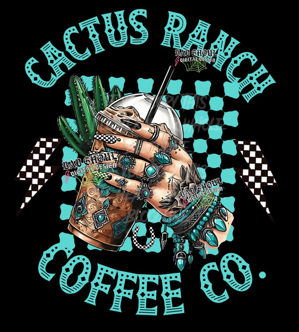 Cactus Ranch Coffee Co PNG Download