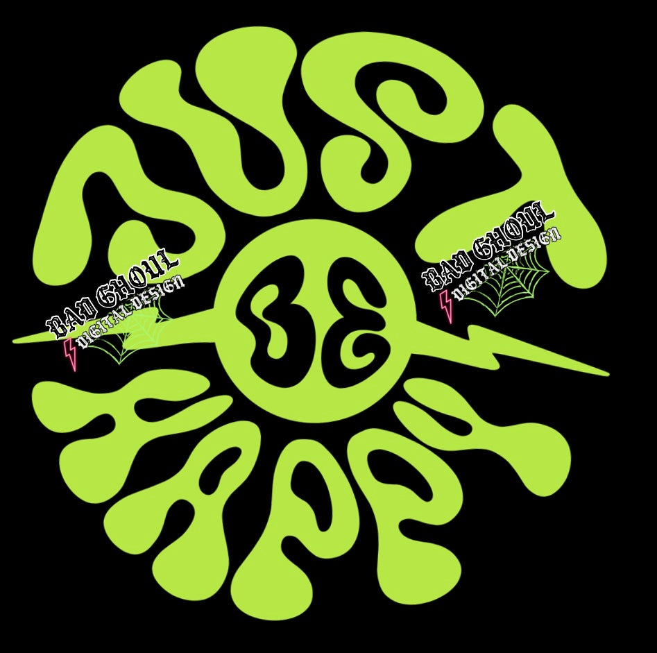 Just Be Happy PNG Download