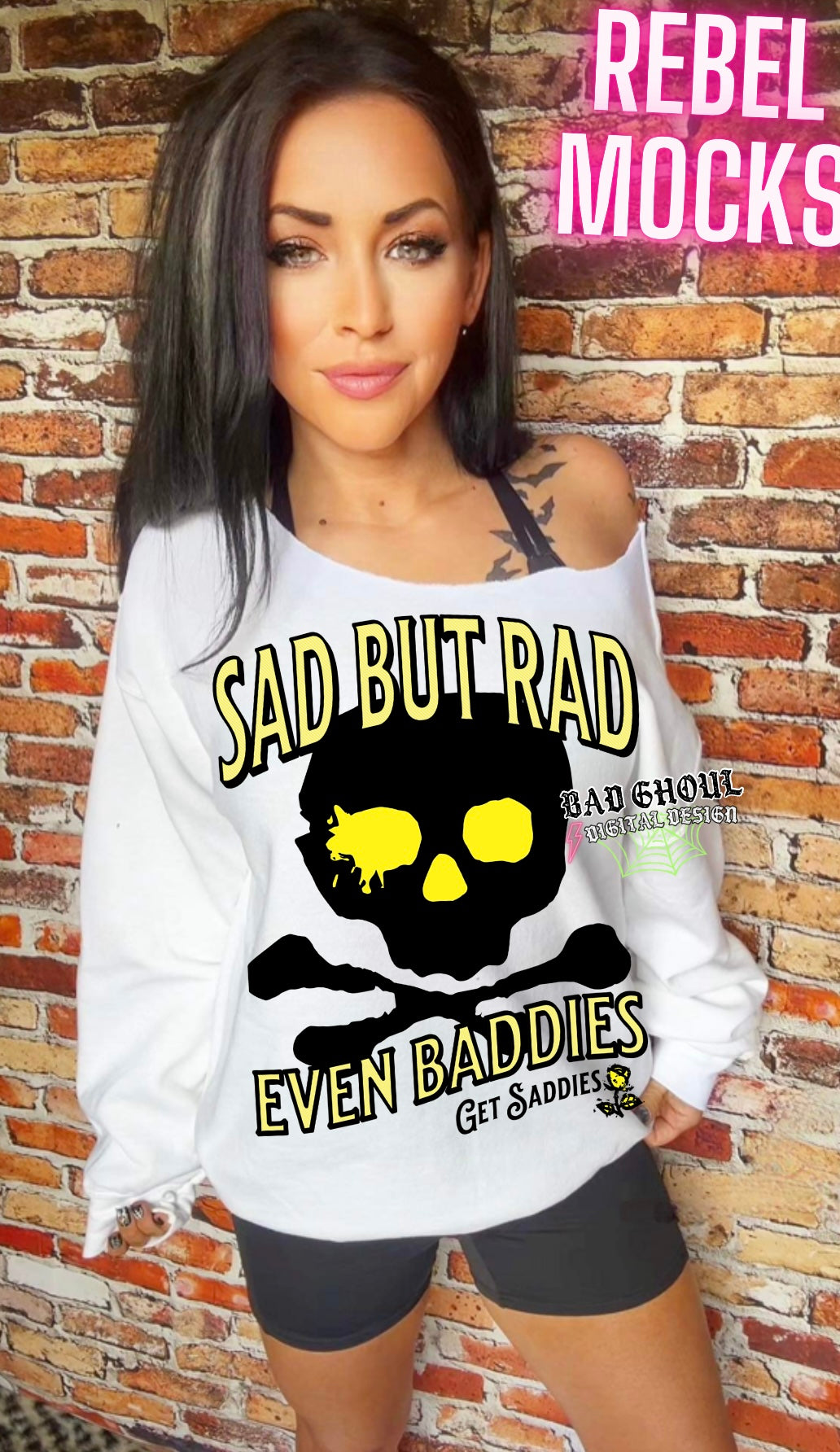 Sad But Rad PNG Download